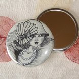 SPECCHIETTO-Old fashioned-pocket mirror 2.25 inch (5.6cm)