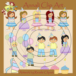Festa di Compleanno - Clip Art per Scrapbooking e Decoupage - Immagini