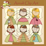 Angelo Custode - Clip Art per Scrapbooking e Decoupage - Immagini