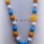 BIJOUX COLLANA PERLONE CON BIG CHARM CARTOON PUFFETTA