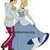 Schema punto croce Disney Cenerentola al ballo