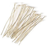 20 SPILLI COLOR ARGENTO 60mm