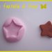 STAMPINI in GOMMA SILICONICA per STELLA per FIMO Charm