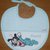 Bavaglino "Disney Baby Pippo" -punto croce-