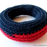 PATTERN - SPIEGAZIONE per Bracciali "  Donuts Bangles ” a crochet uncinetto, nuova collezione "HIPPIES" di Tramontana Uniquely Couture