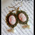 PEARL VICTORIAN VINTAGE ROMANTIC CAMEO EARRINGS -ORECCHINI VINTAGE VITTORIANI ROMANTICI CON CAMMEO E PERLA