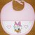 Bavaglino "Disney Baby Paperina" -punto croce-