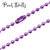 BASE COLLANA CATENA PALLINI COLORE VIOLA CM 67