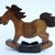 Cavallino a Dondolo in legno colorato