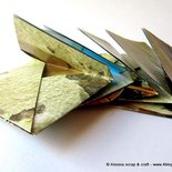 Set 5 mini buste ECO CHIC in carta riciclata - SPESE SPEDIZIONE GRATIS 