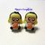 Orecchini in fimo a perno alice in wonderlan