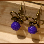 orecchini more e fiocco ♥ VINTAGE  ♥