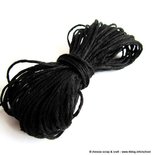 filato di lino per collane e bijoux - 20 mt. colore nero - SPESE DI SPEDIZIONE GRATIS