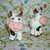 La mucca Camilla in pasta di mais