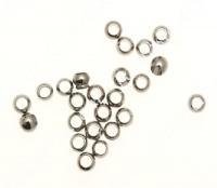 100 schiaccini 2 mm. argento - nikel free 100 schiaccini 2 mm. argento - nikel free