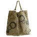 borsa "Tosca" in tessuto / pelle