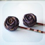 PURPLE hairclip