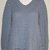 Scheda con istruzioni per Pull donna collo a V - E-pattern
