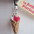Portachiavi in fimo -Gelato-