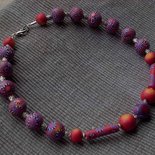 Collier Zuma red