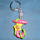 Portachiavi personalizzati in Fimo