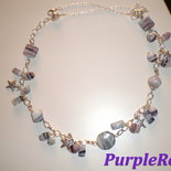 Collana Stelle marine e perle striate