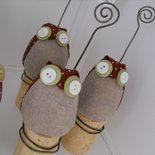Gufetti segnaposto