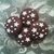 CHARM FIMO PAN DI STELLE 2,5cm
