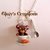 collana orsacchiotto in fimo in tazzina
