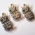 3 charms gufo grandi argento tibetano