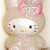 Charm Hello Kitty coniglietto bianco rosa 2 cm