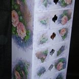 Cassettiera Decoupage