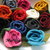 Rose medie per decorazione in feltro