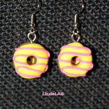 Orecchini ciambella donut