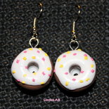 Orecchini ciambella donut