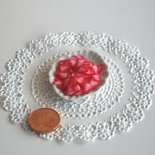 25 pcs FRUIT SLICE - STRAWBERRY - SUPPLY