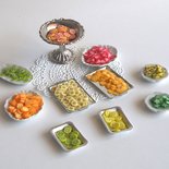 50 pz FRUTTA MISTA A FETTE - MINIATURE SUPPLY