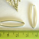 5 Connettori Anello ovale apribile 