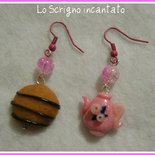 Orecchini "Tea & Biscuit"