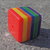 2 CUBI multicolor 20x20 mm. plastica
