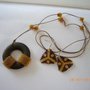 Necklace-earrings (set)