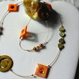 Collana in Madre perla CON ORECCHINI IN REGALO
