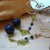 Orecchini Blue & Gold