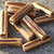 11 perle in legno grezzo marroni