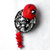 spilla/brooch - coccinella vanitosa/vain ladybug 