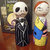 Kokeshi Doll Nigthmare before Christmas - jack skeletron e sally