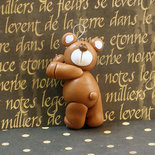 TEDDY PENDANT - CHARM - CIONDOLO ORSO
