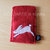 Custodia Iphone feltro rosso