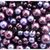 45 GR PERLE SINTETICHE VARIE MISURE MIX VIOLA
