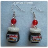 Orecchini Nutelline Orecchini Nutelline